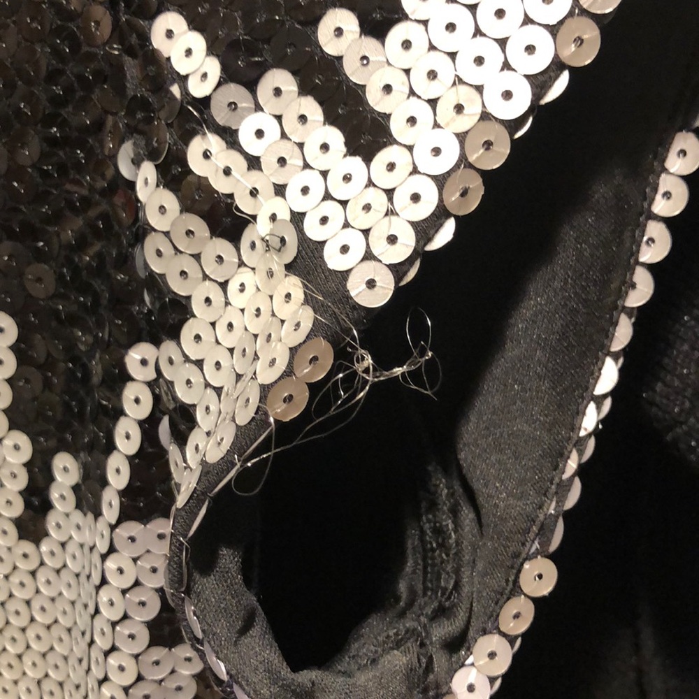 🏆HP🏆Jonathan Martin Sequin Tee Dress - Picture 5 of 7